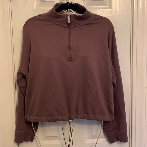Calvin Klein Purple 1/4 Zip Sweatshirt Size XXL #334 - Picture 1 of 11